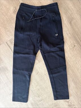GAP Kids Navy Blue Jogger Sweatpants with Zip Pockets